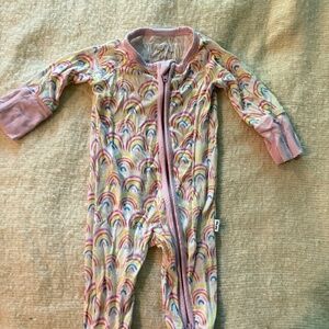 Little sleepies preemie rainbow zippy